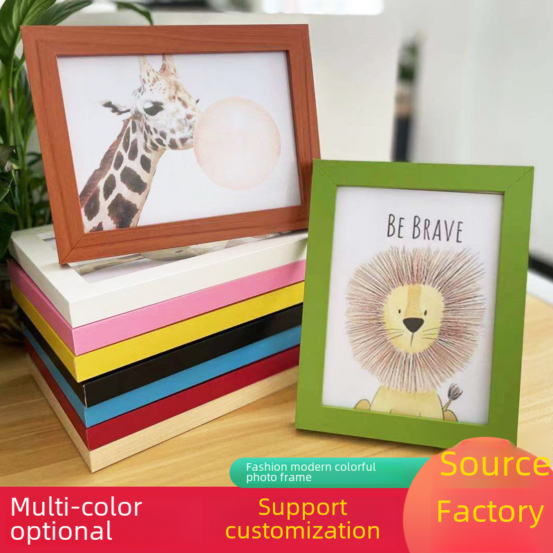Creative Photo Wall wooden photo frame decoration living room wall-mounted room decoration photo frame factory wholesale