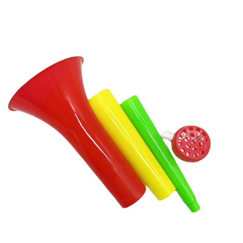 Three-section speaker stall children's toy thickened large speaker retractable sounding 2 yuan store department store wholesale