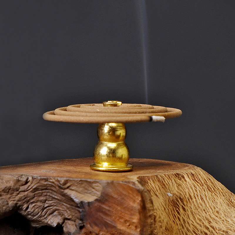 10g solid gourd incense thread incense alloy copper gourd incense plate incense incense incense incense incense burner incense way