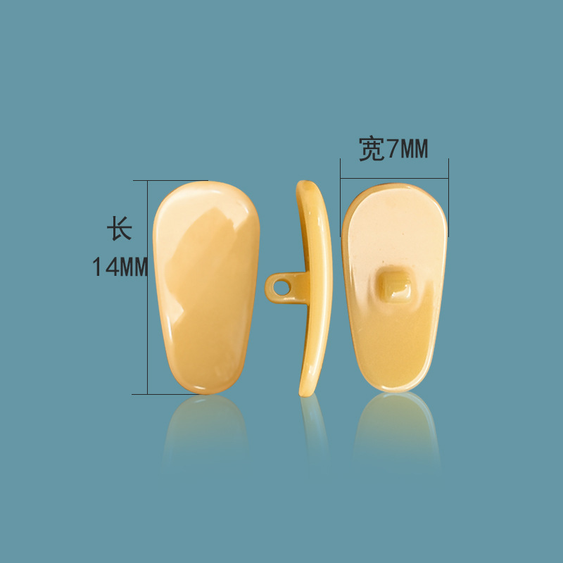 Wholesale Eyeglass Accessories Ceramic Nose Pads Eyeglass Frames Nose Pads Eyeglass Accessories Eyeglass Electroplated Nose Pads