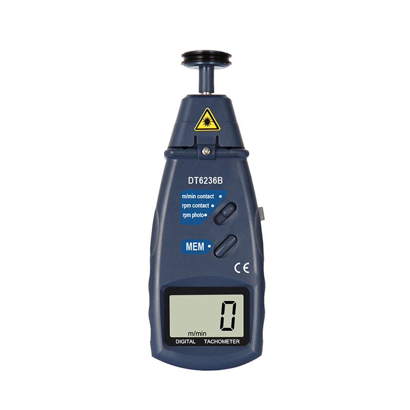 Tachometer DT6236B two-in-one tachometer photoelectric tachometer tachometer Weihua Electronics