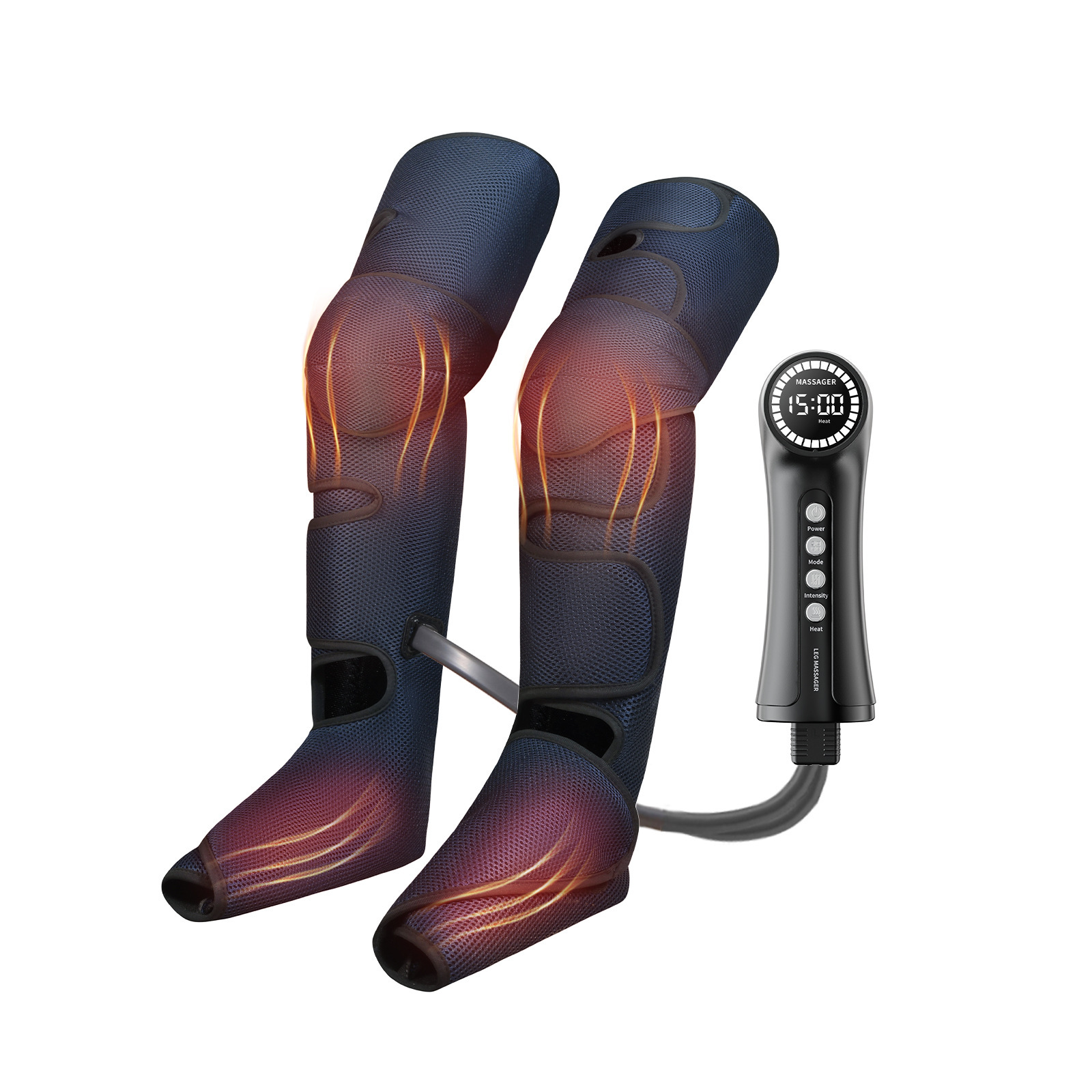 Leg Massager Cross-border Air Pressure Leg Beauty Instrument Automatic Airbag Lighter Thigh and Calf Massage Air Wave Massager