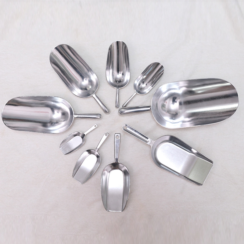 Оптовая лопата для льда от производителя, утолщенная, круглая и квадратная лопата для льда, лопата для лекарственных трав, для порошка и удобрений