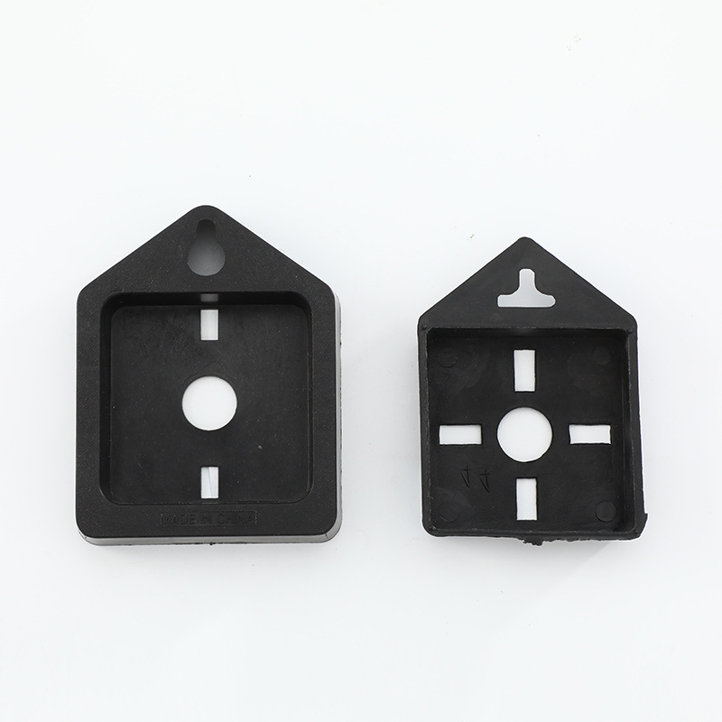 Clock Back Cover Small House Clock Back Cover DIY Clock Accessories Simple Wall Clock Black Back Cover Base