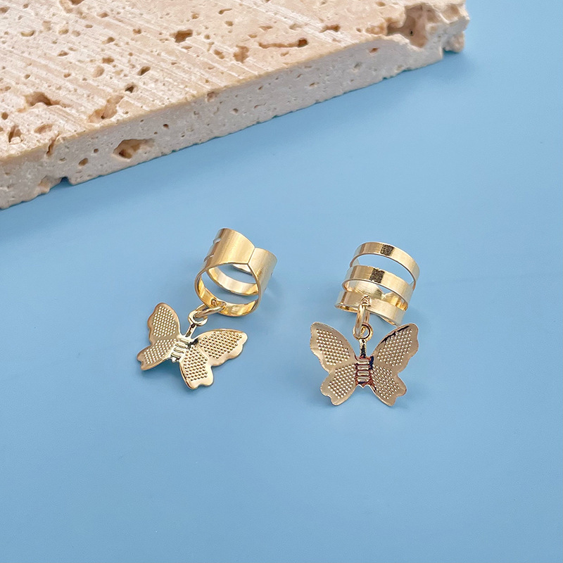 African dirty braid jewelry hair buckle iron accessories diy wig braid hair ring hair accessories buckle hair ring