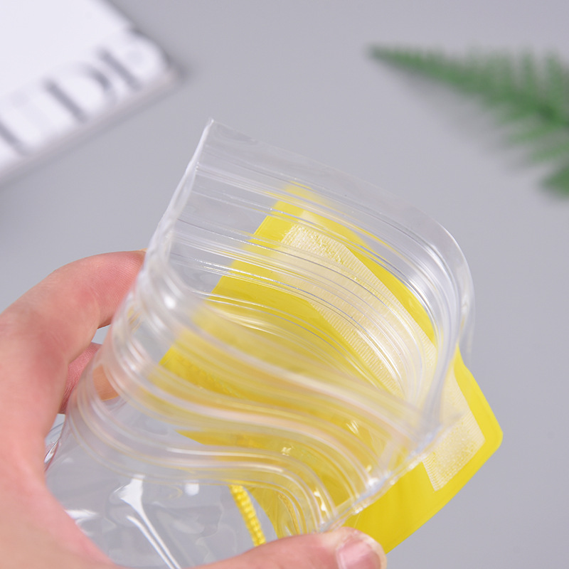 Three-fold Velcro color mobile phone bag outdoor mobile phone sealed bag hot spring swimming transparent pvc mobile phone waterproof bag