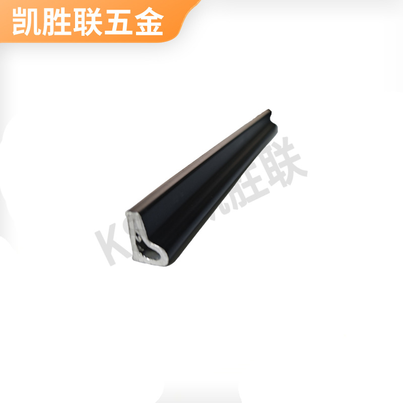 Direct Selling Aluminum Alloy Bathroom Water Retaining Strip Countertop Bathroom Water Blocking Strip Washbasin Edge Strip Dry and Wet Separation