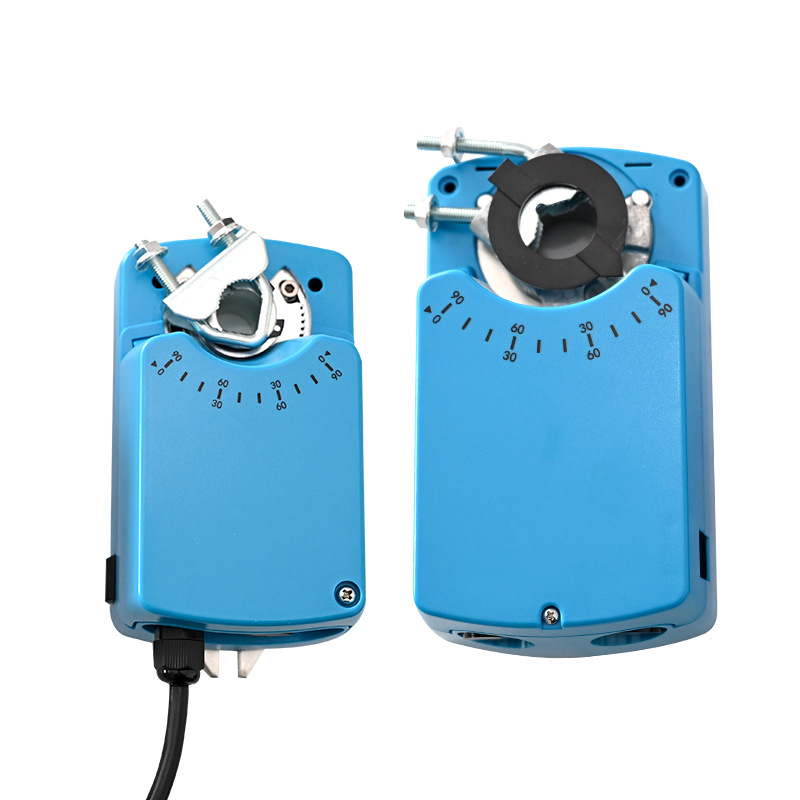 Air Valve Actuator Switch Valve Air Volume Regulating Valve Electric with Manual Mechanism Air Valve Actuator Angle Adjustment