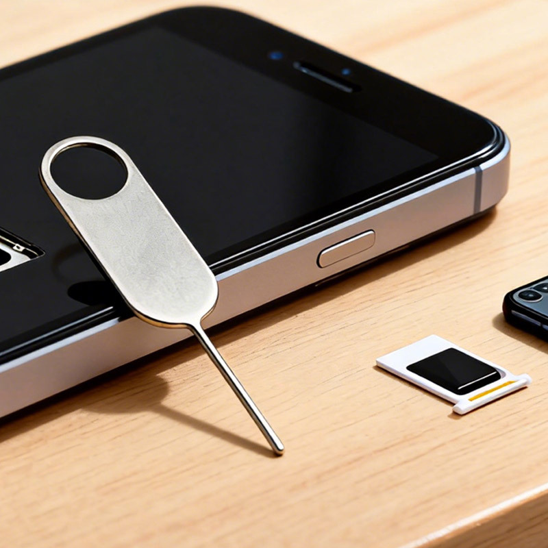 Factory Direct Supply Card Removal Needle Hard 304 Stainless Steel Suitable for Huawei Oppo Mobile Phone Sim Card Removal Needle