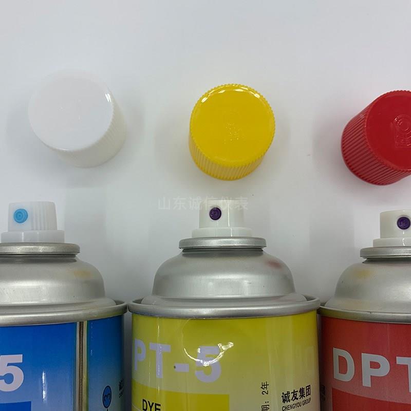 Original Set of Penetrant Agent 5 Penetrant Flaw Detection Dp Coloring Spot Cleaning Agent Developer t Other