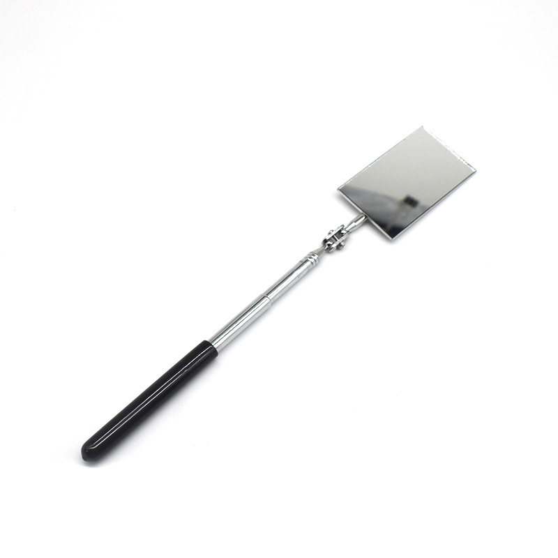 Portable Inner Wall Inspection Mirror, Car Bottom Inspection Mirror, Telescopic Inspection Mirror, Rotating Telescopic Inspection Mirror with Light and Suction Rod