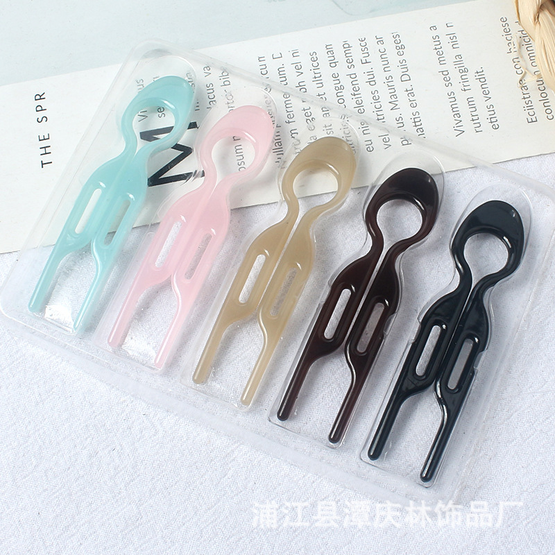 Cross-border Hot-sale Head U-shaped Comb Hair Accessories Hairpin Ball Hair Pin European and American Style Hair Hairpin Processing Customization