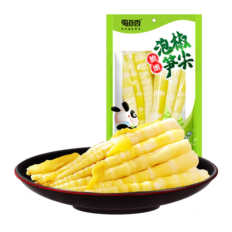 [Wholesale] Sichuan Spicy and Sour Bamboo Shoots 80G/Wolf Tooth Potatoes 150G/Spicy Vegetarian Meat 100g Sichuan and Chongqing Snacks