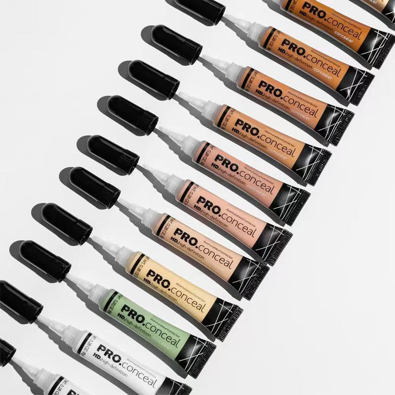 Cross-border Face Concealer Multicolor Waterproof Long-lasting Hose Fit Brightening Highlight Cross-border Exclusive