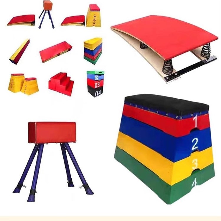 Jumping Horse, Jumping Goat, Toddler Vaulting Horse, Adult and Children's Wooden Jumping Box, Outdoor Training, Track and Field Training, Sensory Integration and Physical Fitness Wholesale