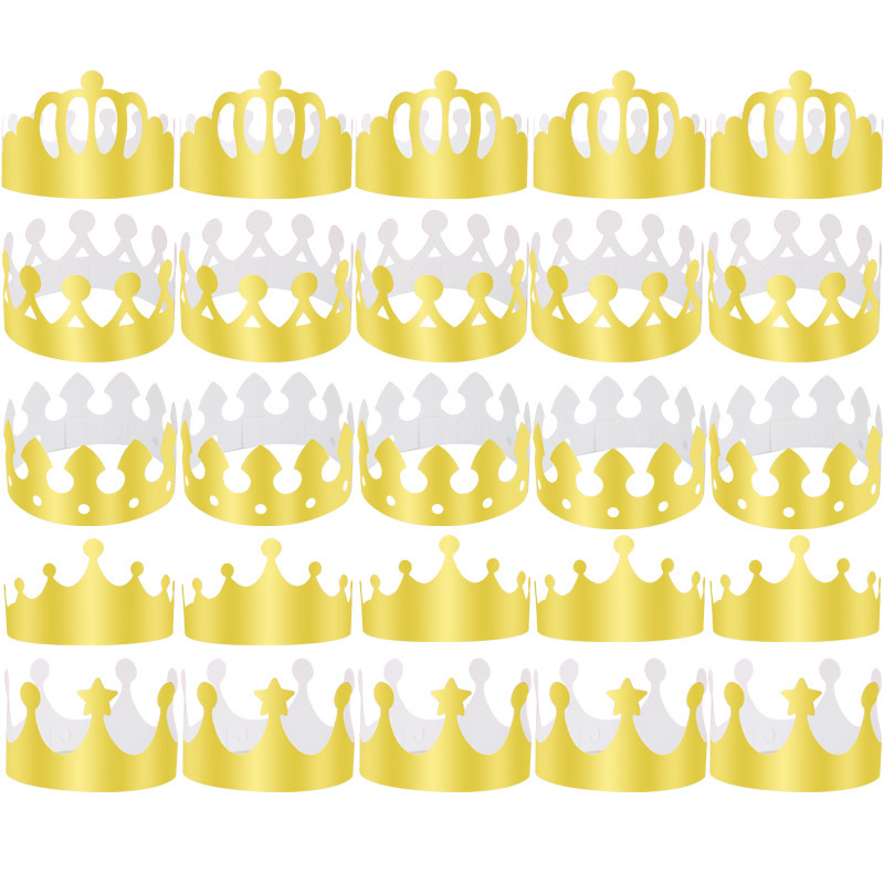 Шляпа на день рождения, бумажная шляпа, корона для вечеринки, головной убор для взрослых и детей, игрушечные принадлежности для дня рождения