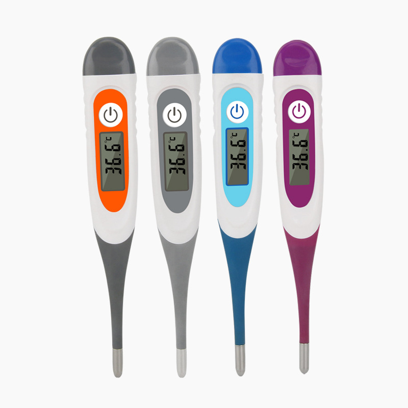 Household medical deep waterproof children soft head thermometer baby electronic thermometer baby exported to European and American manufacturers