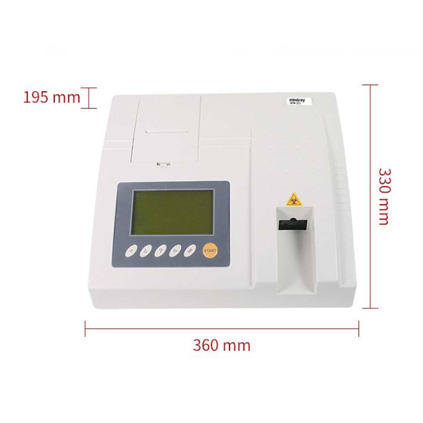 Mindray 14-Item Urine Testing Machine Hospital Outpatient Physical Examination Center Urine Analyzer Opm-151