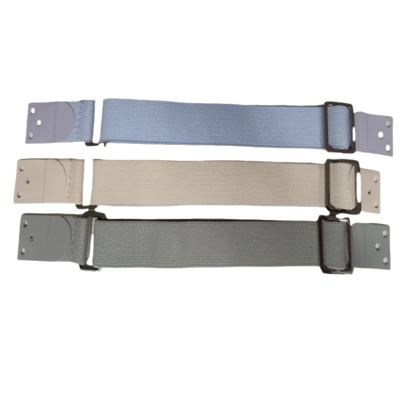 Source Factory Sewn Anti-Nylon Encrypted Thickened Elastic Band with Japanese Buckle and Strong Elasticity. Support Drawings and Samples