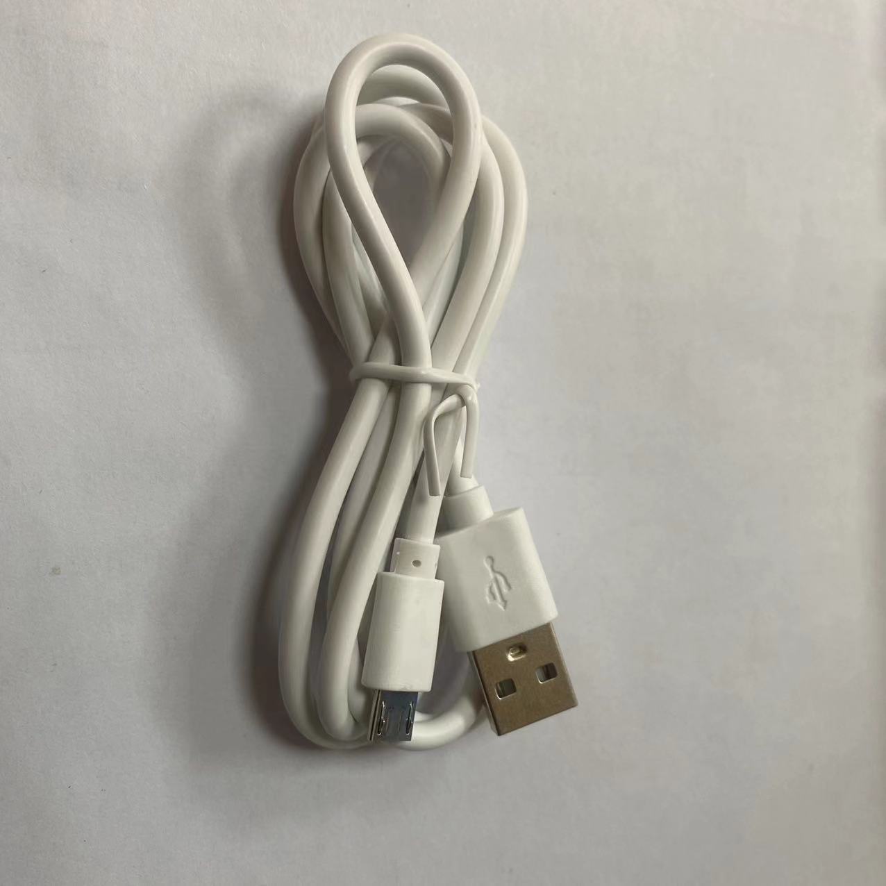 Wire punch, white, USB to Micro,1 m, 1A, Wire punch, black, USB to Micro