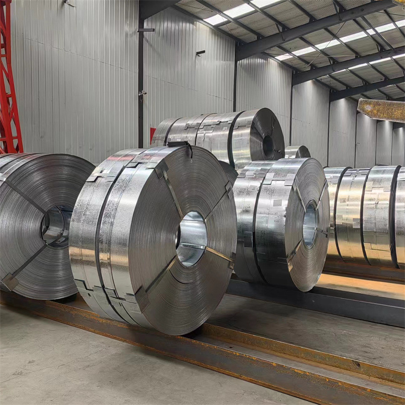 Galvanized Strip Steel Customized Processing of Galvanized Steel Plates Galvanized Strapping Slitting High Zinc Layer Light Steel Keel Steel Strip