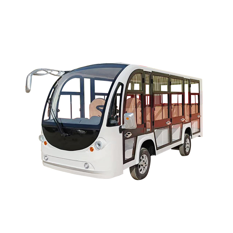 Electric Sightseeing Car 11 Seats 14 Seats Scenic Spot Tourism Hotel Shuttle Electric Sightseeing Car Fully Enclosed Electric Sightseeing Car