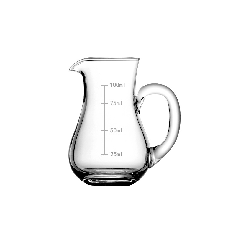 Thickened white wine dispenser suit commercial 100ml graduated wine jug wholesale red wine wine glass decanter