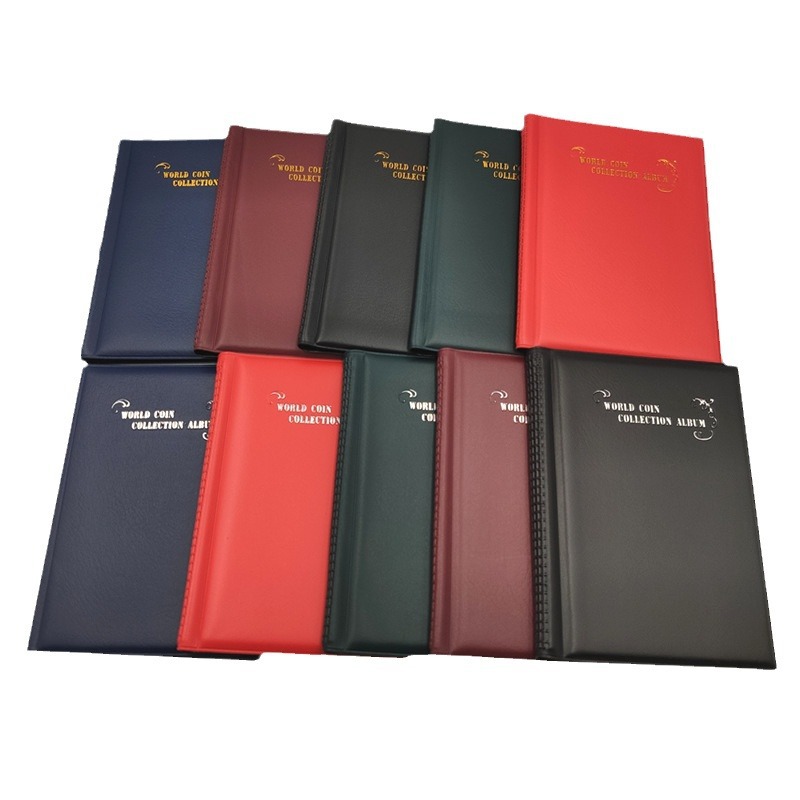 Coin Collection Collection Commemorative Coins Ancient Coins Large Capacity Loose-leaf Collection Coin Cross-border English Collection