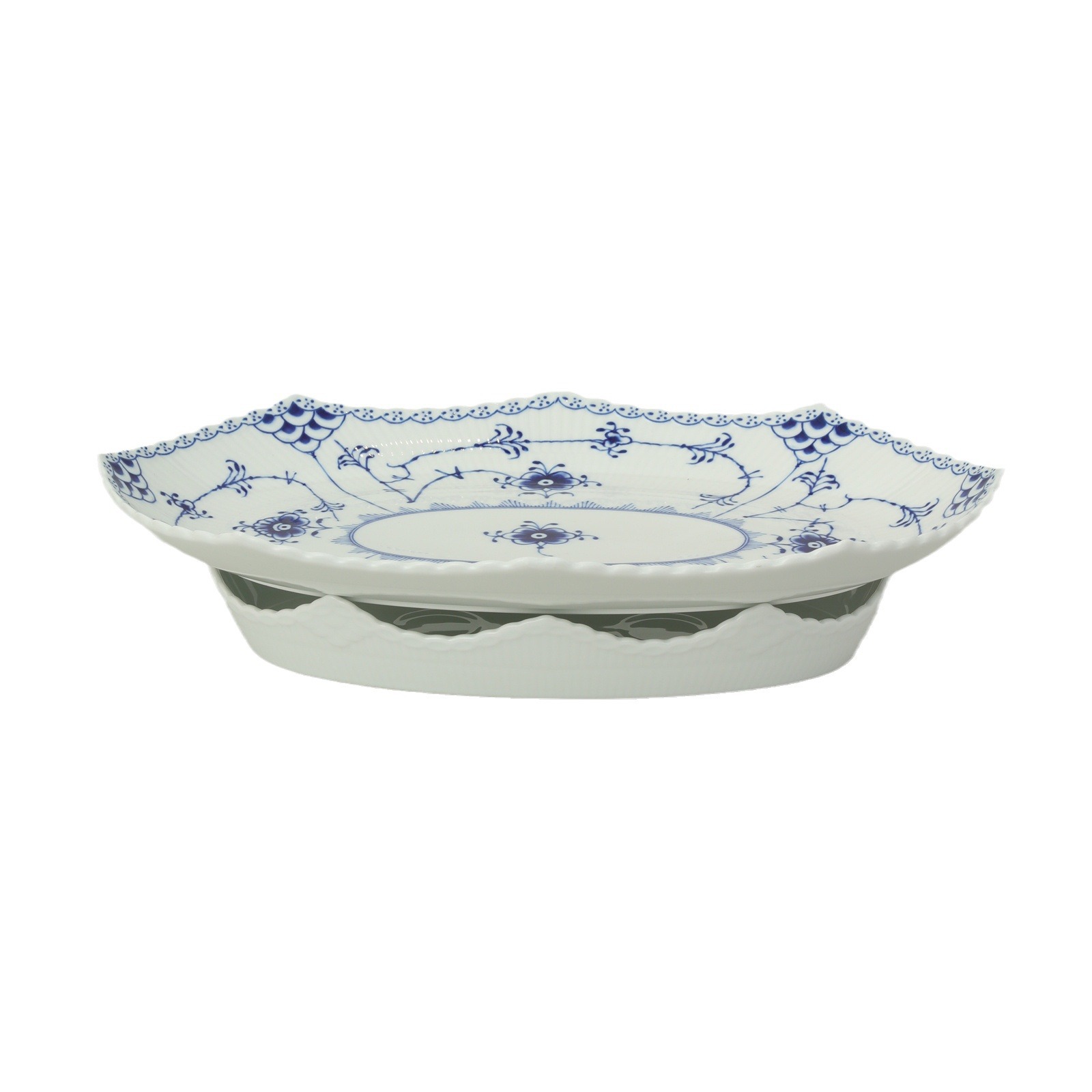 Su Fei Kiln-Turned Ceramic Dinner Plates and Tableware, Reinforced Yongfu Big-Name Hand-Painted Tangcao High-End Club Hotel Bowls and Cups