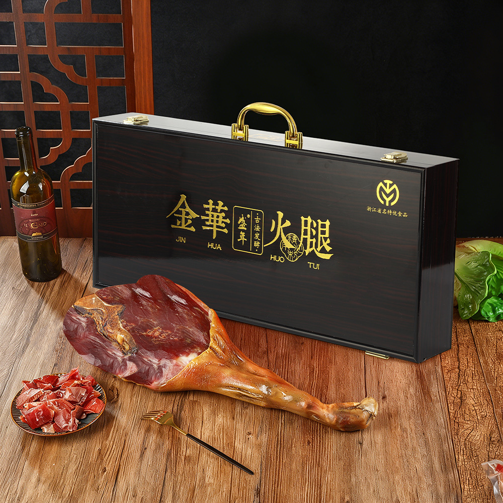 5/6/ 3.5kg Whole Leg Gift Box Jinhua Ham Zhejiang Farmhouse Specialty Ham Perfect Gift for Lantern Festival and New Year