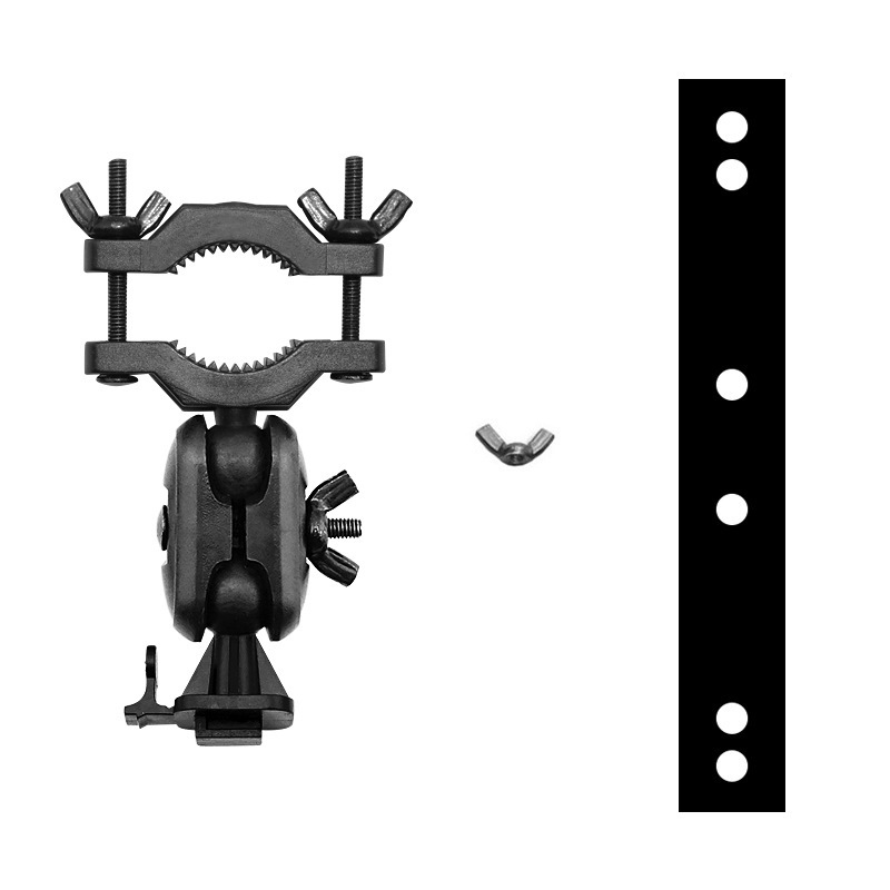 Cross-Border Nine-Headed Snake 360 Ant Driving Recorder Bracket Stone Arch Bridge Shark Tooth Base Rearview Mirror Bracket