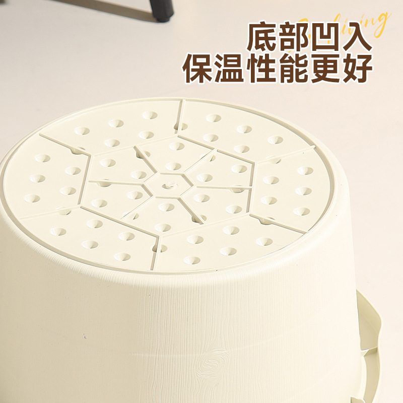 Household Thickened and Deepened Massage Health Foot Bath Bucket over the Calf Plastic Foot Basin Insulated Foot Therapy Deep Bucket Foot Bath Bucket