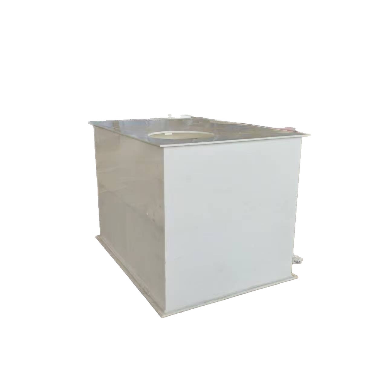 Pp Plastic Plate Water Tank Acid and Alkali Resistant Electrolytic Acid Washing Tank Anti-Corrosion Polypropylene Sink Thickeneded Reinforced Welded Pp Water Tank