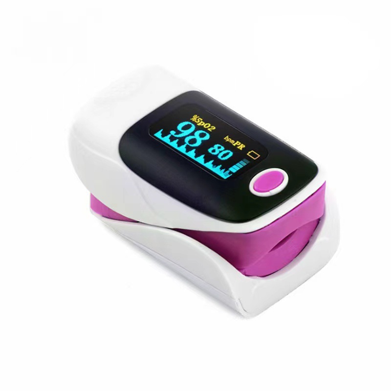 Foreign trade oximeter cross-border CE elderly family sleep monitoring oximeter finger clip pulse heart rate monitoring saturation