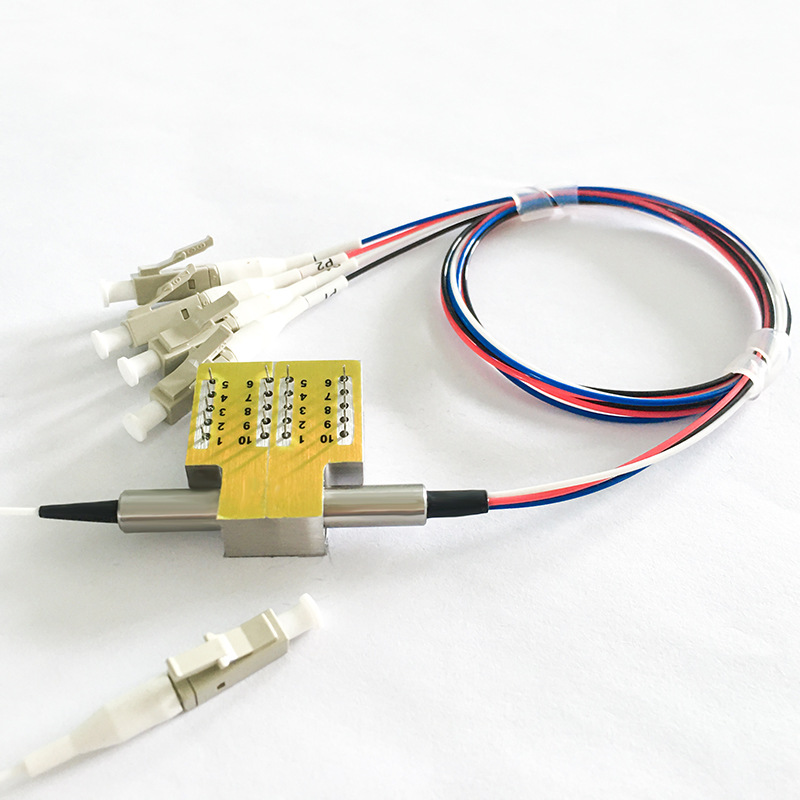 1×4 Relay Optical Switch Mechanical 850/1260~1650Nm Locked Non-Locked 9/50/62.5