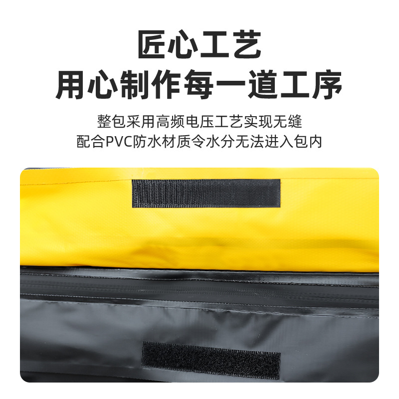 Cross-Border Popular Car Roof Bag 500D Large-Capacity Car Roof Storage Bag Wear-Resistant Waterproof Car Roof Travel Bag Luggage Bag