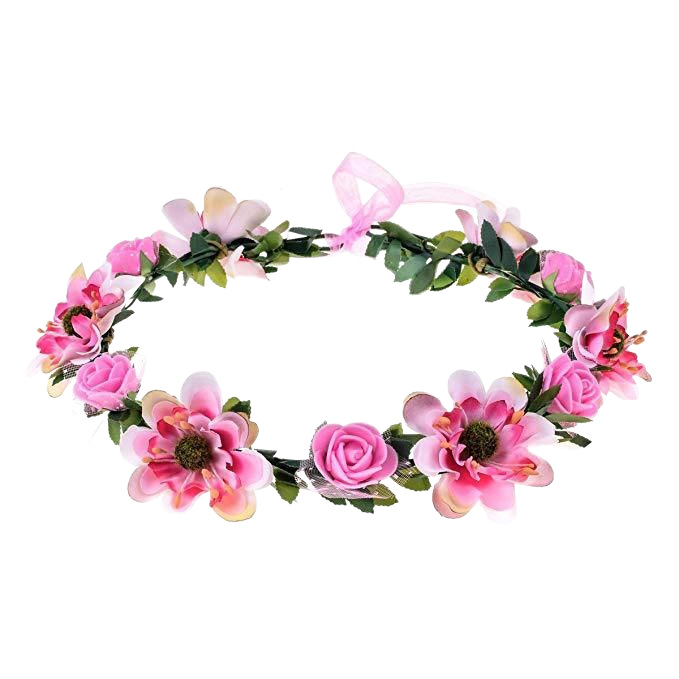 Rose flower corolla wedding dress wear adjustable ribbon Amazon AliExpress wreath wholesale European and American popular wreath