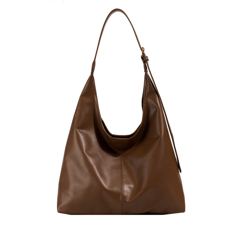 Large-Capacity Bag for Women in Autumn 2025 New Fashion Shoulder Bag Simple Fashion Large-Capacity Commuter Tote Bag for Women