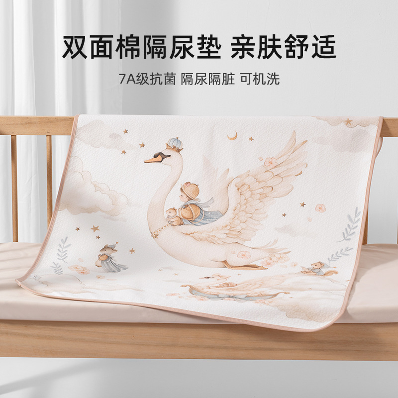 Водонепроницаемая подкладка для подгузников, washable, большая, для детей