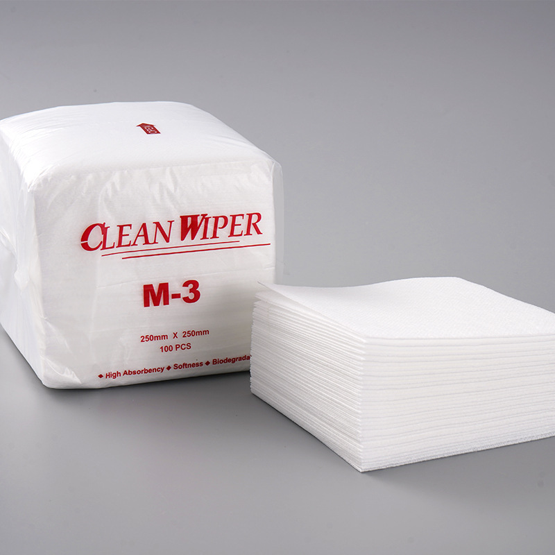 M-3 Dust-Free Paper Mesh Anti-Static Absorbent Wiper Industrial Disposable High-Quality Oil-Absorbing and Decontamination Wiper