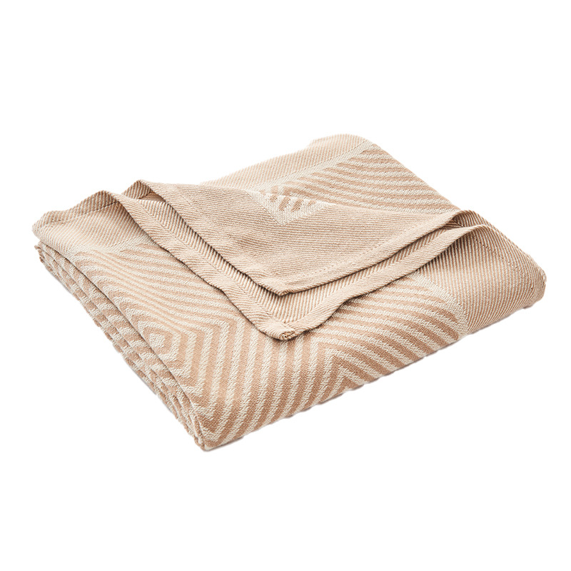 Factory Wholesale Aviation Blanket Aircraft Blanket First Class Blanket Office Nap Air Conditioning Sofa Blanket Jacquard Blanket