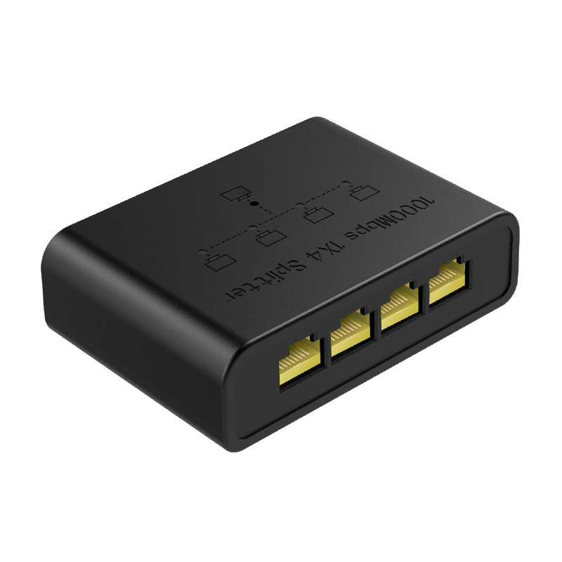 Cross-Border Gigabit 5-Port Switch Security Monitoring Hub USB Powered Adaptive Ethernet for Home Use