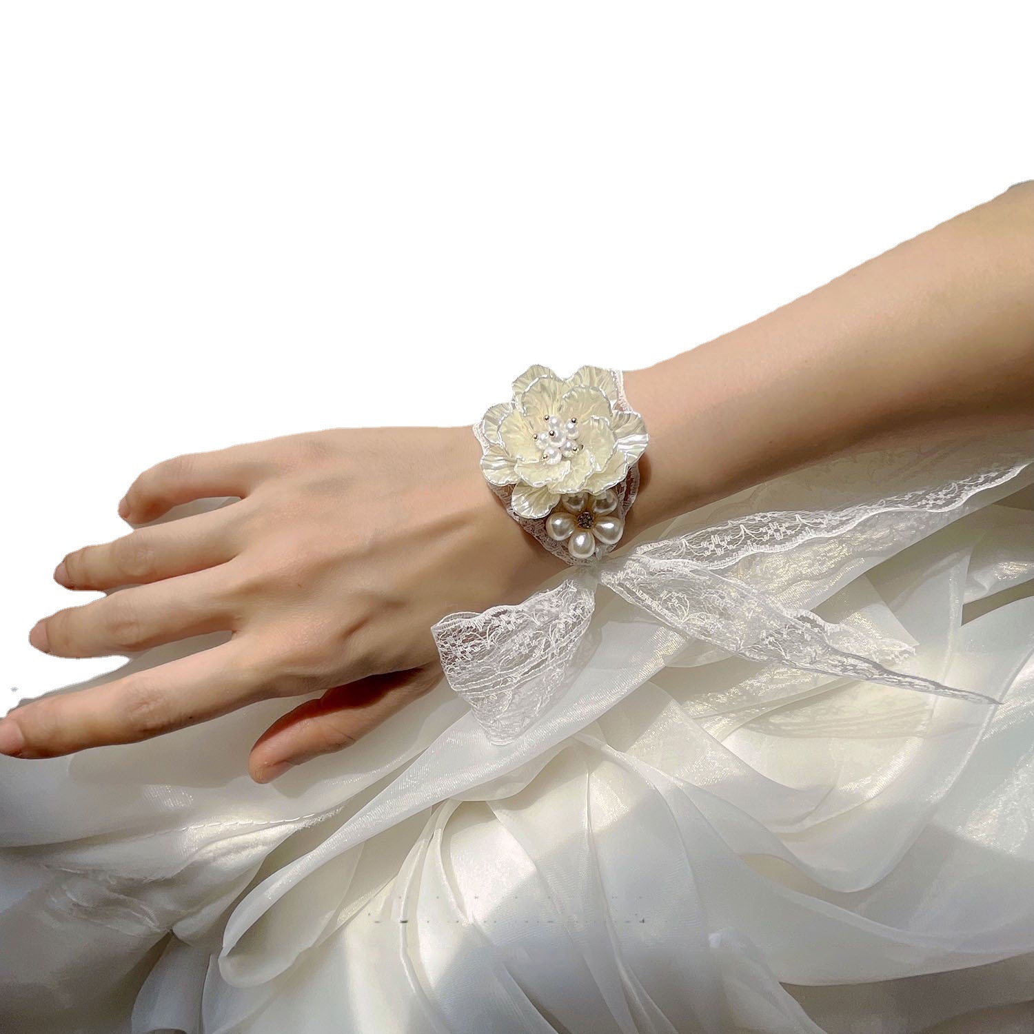 Bridesmaid Wrist Flower Wedding Bride Super Fairy Beautiful Sisters Group Hand Flower Accompanying Ceremony High-level Best Man Corsage Accessories