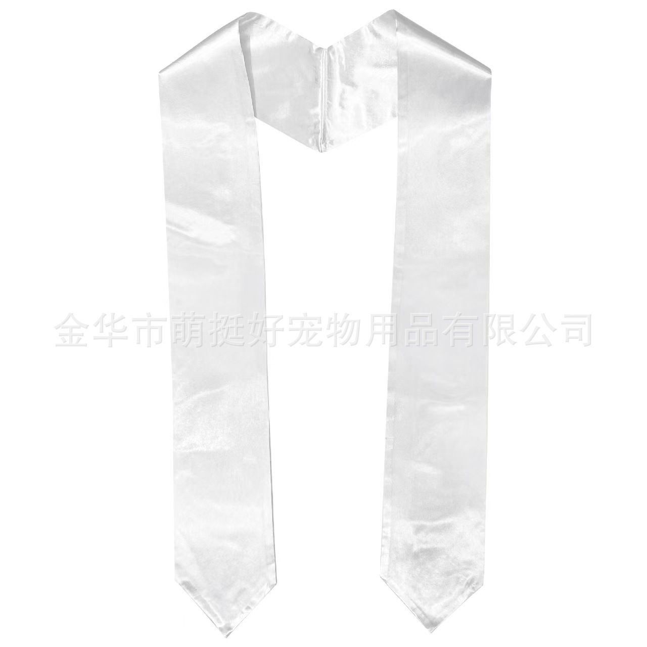 Cross-border Graduation Honorary Shawl Scarf Certigo with Sharp Corner Ribbon Graduation Stoles Collar