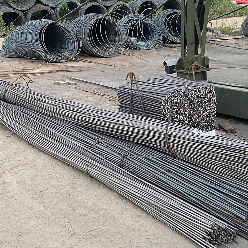 Shenzhen Zhuhai Construction Site Threaded Steel Straight Bar Construction Site Earthquake-Resistant Engineering Threaded Steel Bars with Complete Specifications