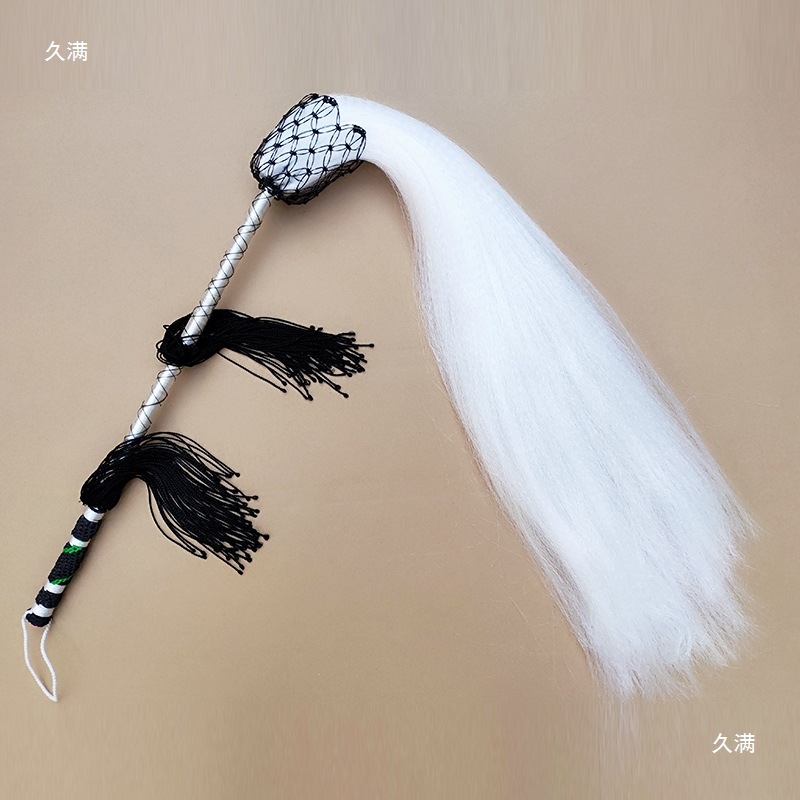 Buddhist Dust Maker Imitation Ponytail Drama Tai Chi Buddhist Dust Whip Mulan Dust Martial Arts Performance Props