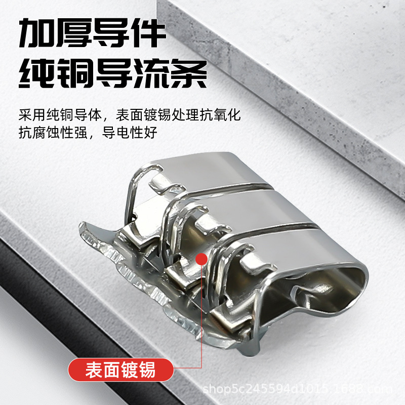 Pct Terminal Connector Soft and Hard Wire Universal Quick Wiring Terminal Box Terminal Set 28-12Awg