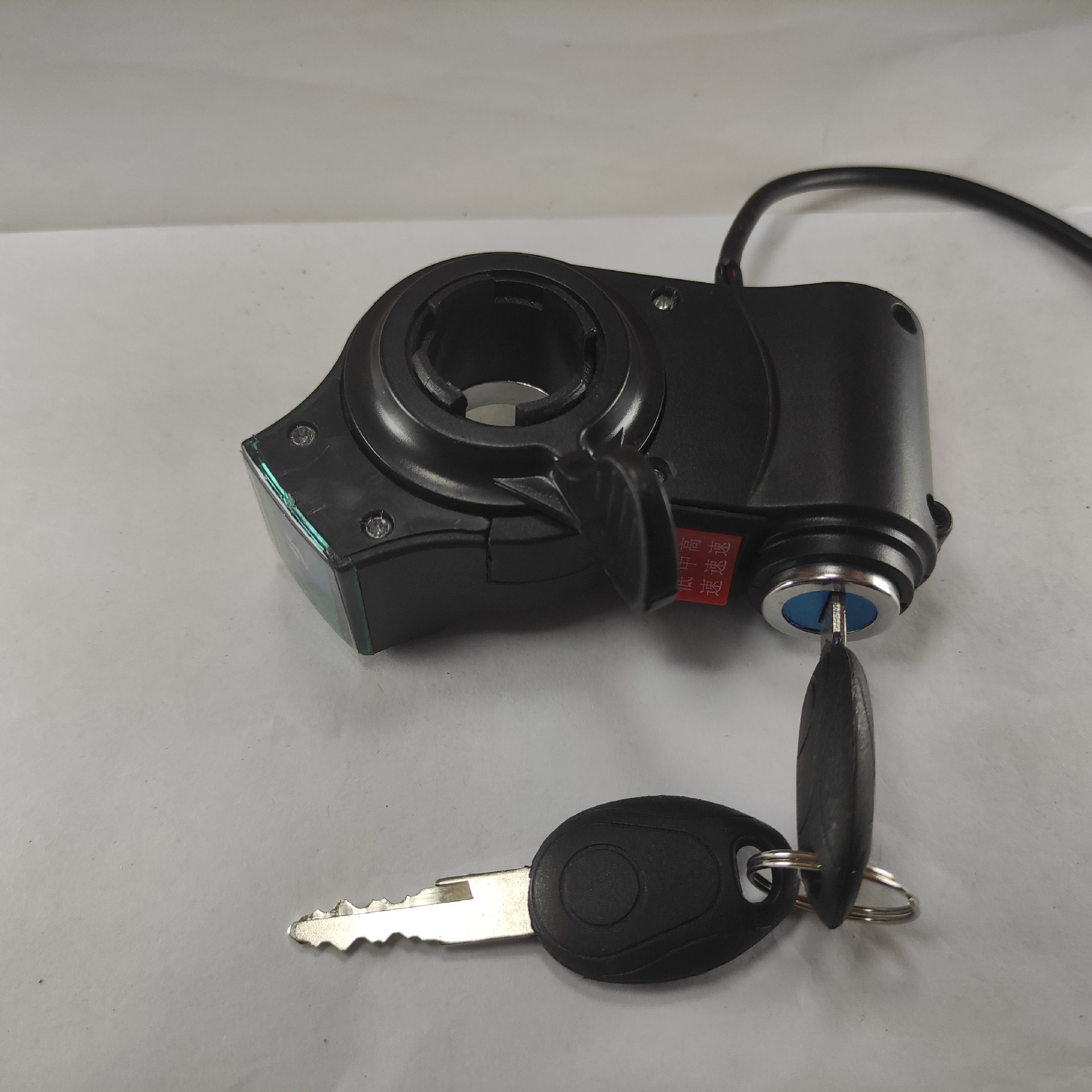 Синий экран замок на большом пальце + трехскоростная ручка поворота электрического автомобиля аксессуары управление скоростью ручка акселератора