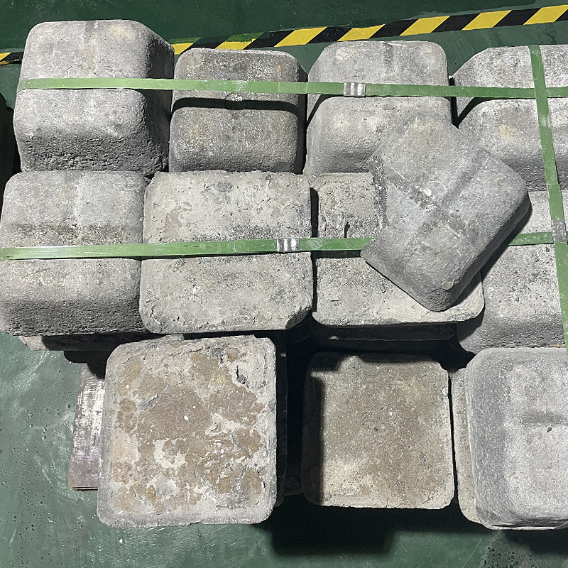 Sb 85% Content Alloy Processing Manufacturer Sells Lead-Sb Alloy Lead Head Hook Material for Lure Root Hook