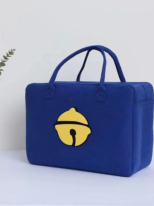 Travel Luggage Storage Bag Simple All-match Handbag Doll Handbag Portable Lightweight Large Capacity Travel Bag